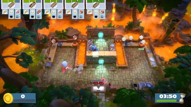 Overcooked All You Can Eat Walkthrough Episode: 11 - Extra Trimmings смотреть онлайн