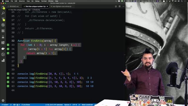Code Katas #26 - Solving Code Wars Katas and Talking Through My Process смотреть онлайн