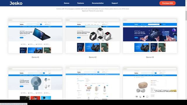 Jesko - Digital Responsive OpenCart Theme opencart opencart template смотреть онлайн