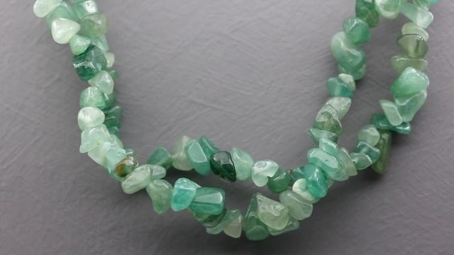 Авантюрин зеленый, бусы 90см смотреть онлайн