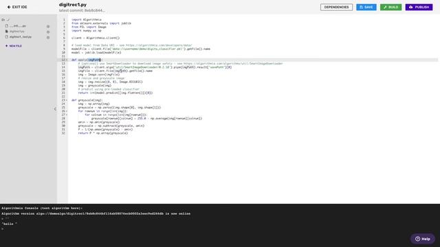 Creating your first Algorithm смотреть онлайн