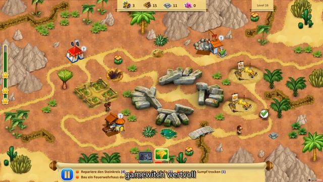 Gnomes Garden 3: The Thief of Castles Level 16 смотреть онлайн