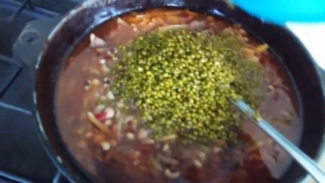"Машкичири" еда из фасоли маша и риса.Удивительная и вкусная еда. смотреть онлайн