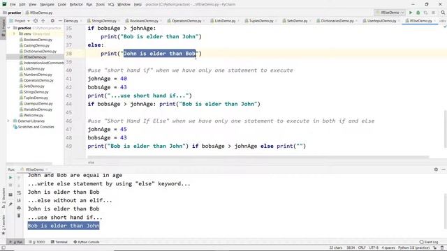 Python Tutorial for Beginners | If Else in Python смотреть онлайн