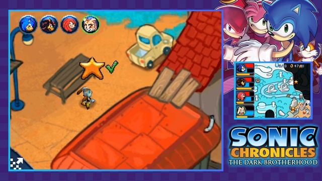 Sonic Chronicles The Dark Brotherhood Part 4 SHADOW JOINS! Gameplay Walkthrough смотреть онлайн