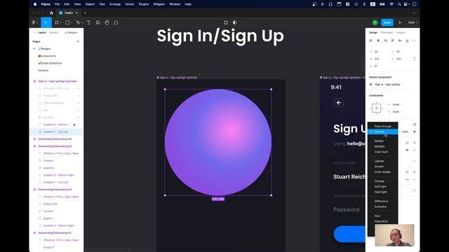 Flutter Practical CustomPaint example, implementing radial gradient with blur, working with Figma смотреть онлайн