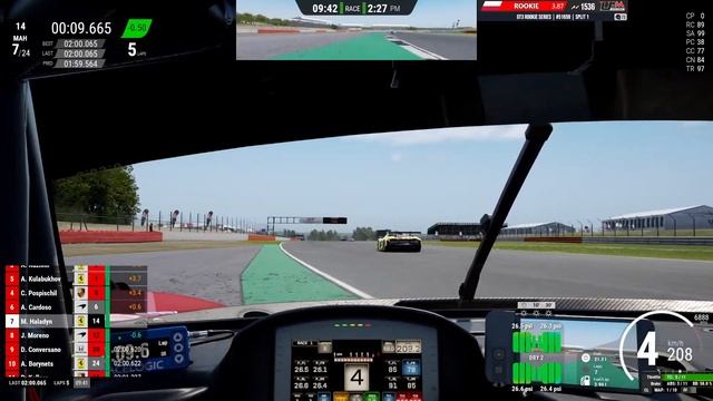 ACC LFM SR Grind in Ferrari 296 GT3 смотреть онлайн