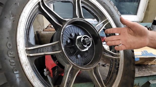 Литое колесо на мотоцикл Урал, от ИЖ Орион смотреть онлайн