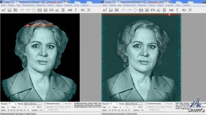 Как исправить черный фон на портрете