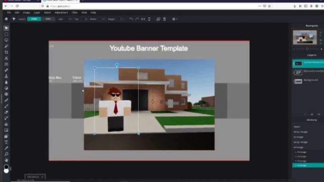How to make a YouTube banner (2020) for free! | Roblox and more! смотреть онлайн