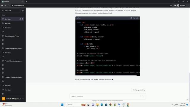 Tick Python instances from Python смотреть онлайн