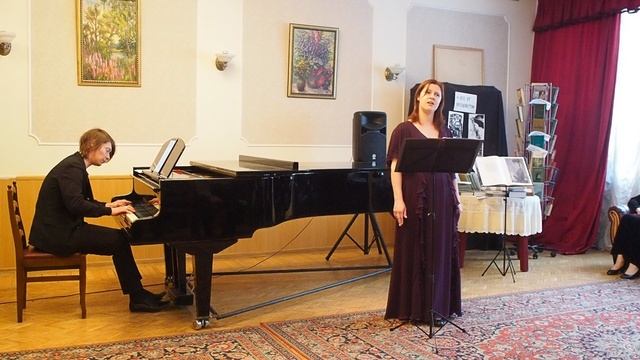 13 Х. Вольф "Мне милый мой поет при лунном свете".  Анна Сильченко, Павел Шестов