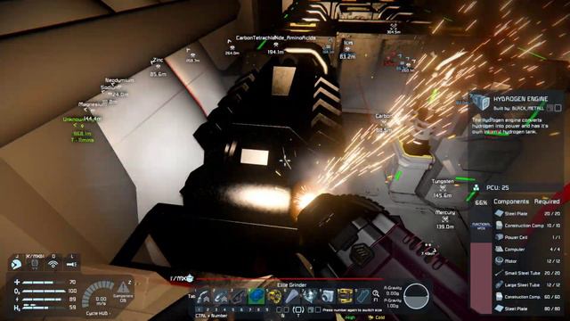 Space Engineers начинаем ВыжиВание ч 27 Ох ночка красивая смотреть онлайн