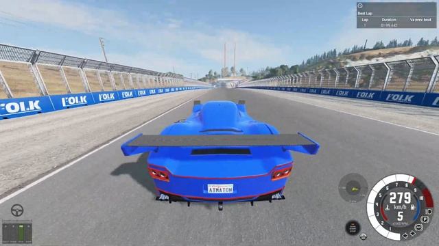 Beamng.Drive High Revving V10 Supercar смотреть онлайн