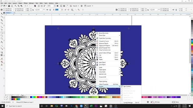 INSTANT MANDALA DESIGN WITH HELP OF IMAGE смотреть онлайн
