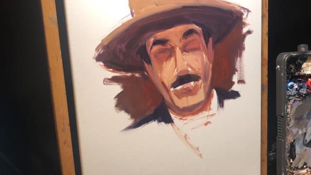 Oil Painting | 45 Minute Portrait Challenge смотреть онлайн