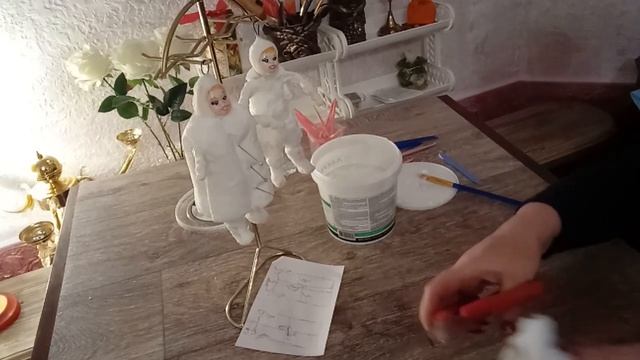 Ёлочные игрушки из ваты/Девочки с апельсинами/Идеи от Феи смотреть онлайн
