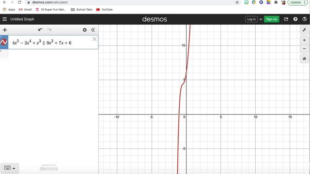 Desmos Demonstration to graph Polynomials смотреть онлайн