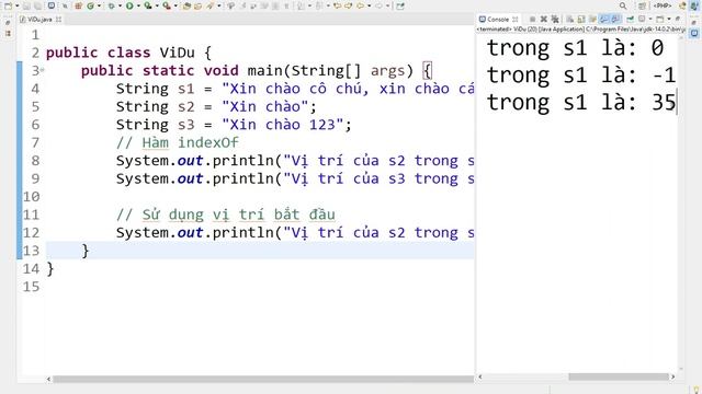 Java 51. Xử lý chuỗi trong lập trình Java | Phần 3 - Các hàm tìm kiếm chuỗi trong Java смотреть онлайн