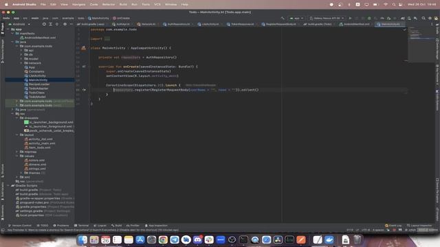 Запросы к серверу с помощью Retrofit смотреть онлайн