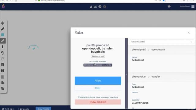 pixEOS Paint Game Flash Edition Launches! Use Your PIXEOS tokens! смотреть онлайн