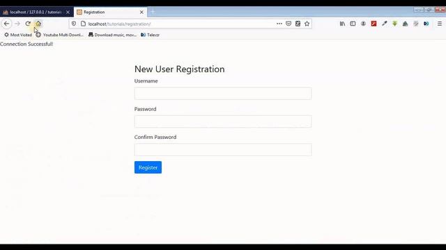 How to Create User Registration Form - PHP, Mysql, Bootstrap | #PHPUserRegForm смотреть онлайн