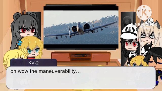 WW2 tank girls react to A-10C launch trailer reupload смотреть онлайн