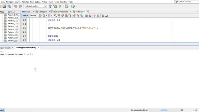SWITCH case in Java by NETBEANS 8.2 | OOP смотреть онлайн