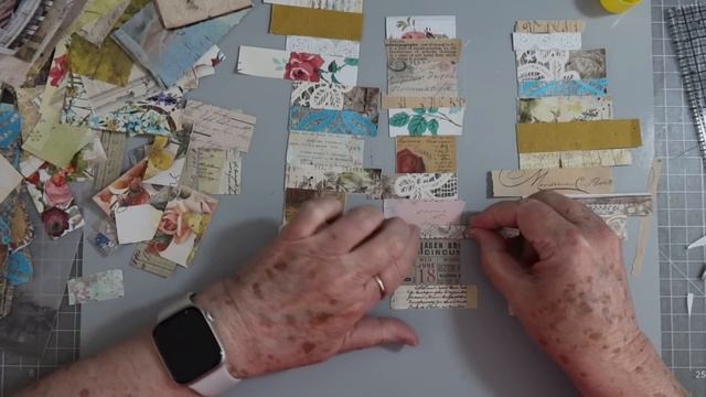 TIM HOLTZ INSPIRED STACKED COLLAGE STRIPS #msscrapbusters #eswingingitwednesday смотреть онлайн