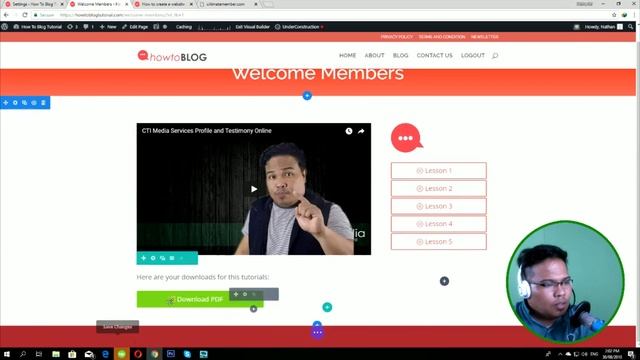 How to create membership site with Wordpress Using DIVI | Step by Step Tutorial смотреть онлайн