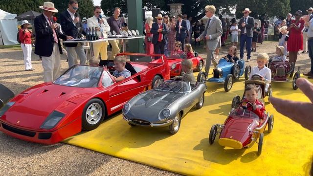 concours d'elegance junior class at hampton court 2021 totrod Childs cars смотреть онлайн