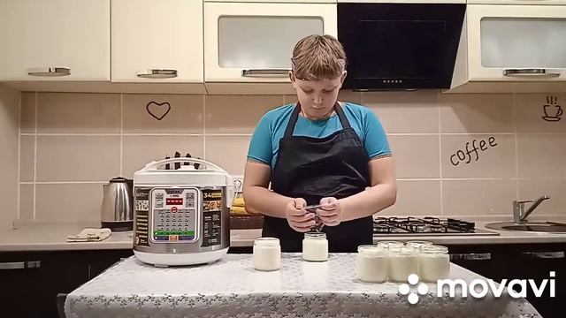 Йогурт в мультиварке)) смотреть онлайн