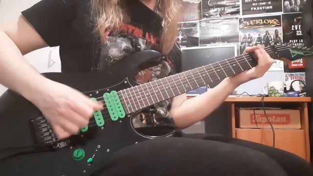 Stratovarius - Future Shock (guitar cover) смотреть онлайн