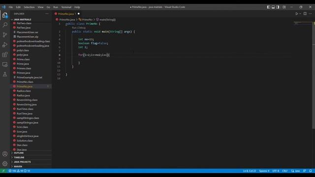 Program to Check Number is Prime or Not in Java | Using For Loop | Java смотреть онлайн