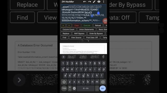 SQLi|| net::ERR_CONNECTION_RESET || When information_schema blocked by HARD WAF||bypass method||202 смотреть онлайн