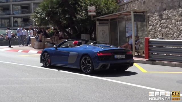 AUDI R8 V10 PERFORMANCE QUATTRO SPYDER | 2020 4K смотреть онлайн