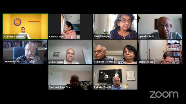 Mantra Swadhyaaya and Vedic Sandhya Upasana with Acharya Hari Prasad Ji, Jul 9th | APSA смотреть онлайн