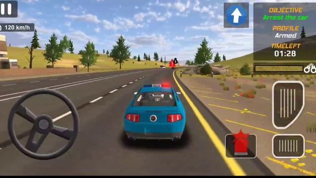 Police car chase simulator_ Police car games_Android games #3 смотреть онлайн