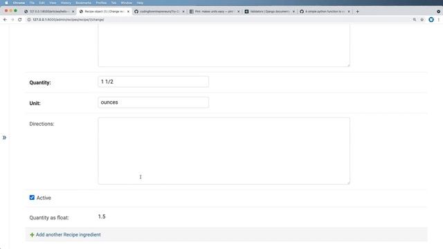 55 - Auto Set Quantity as a Float - Python & Django 3.2 Tutorial Series смотреть онлайн