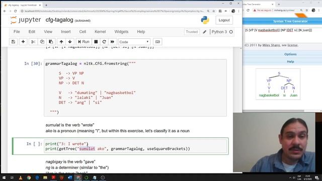 Python Parsing in Tagalog (Accelerated Computational Linguistics 2020.W07.07) смотреть онлайн