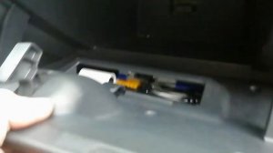 Снятие мотора отопителя печи Рено Логан 2, Renault Logan 2