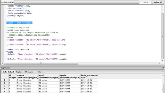 VideoTutorial 3 del Curso de PHP y PostGreSQL. Select, INSERT INTO, SERIAL смотреть онлайн