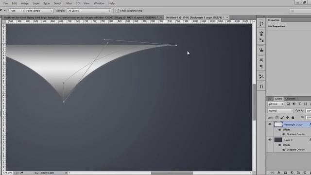 Photoshop Tutorial | Graphic Design | 3D Logo (Sharp) смотреть онлайн
