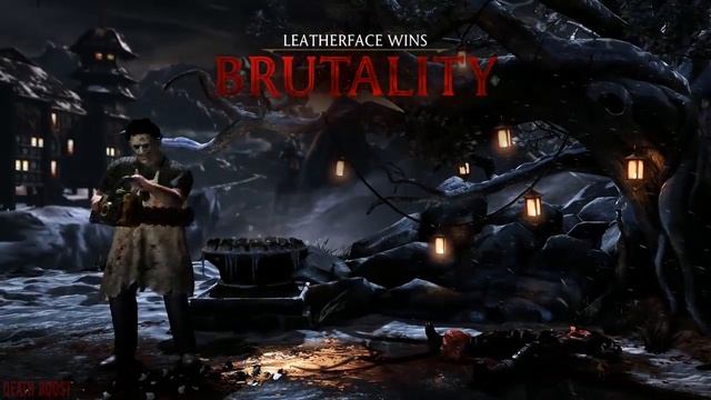 Mortal Kombat-XL Leatherface Fatalities,X Rays,Brutalities On All Females смотреть онлайн