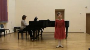 Русская народная песня "Перед весной" под редакцией П. Чайковского