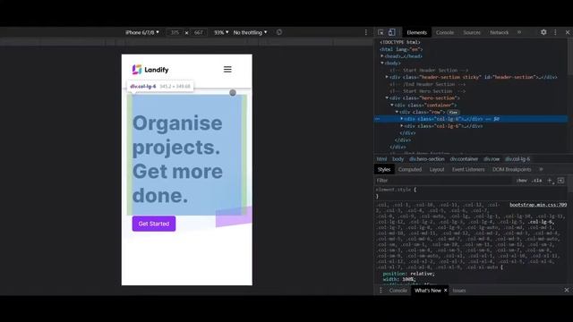 App Landing Page Template Design using Html Css Bootstrap from Scratch | Responsive (Intro) смотреть онлайн