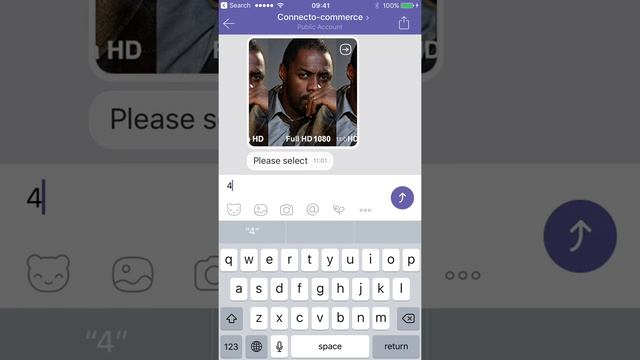 Connecto.ai Commerce Bot for Viber Demo смотреть онлайн