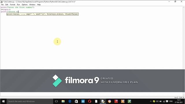 make a simple calculator with python смотреть онлайн