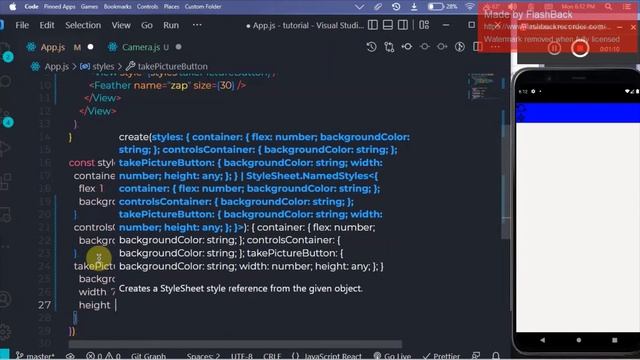 How to get started and use expo camera in React Native Applications. смотреть онлайн