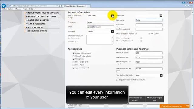 Edit User - eCommerce tutorial смотреть онлайн